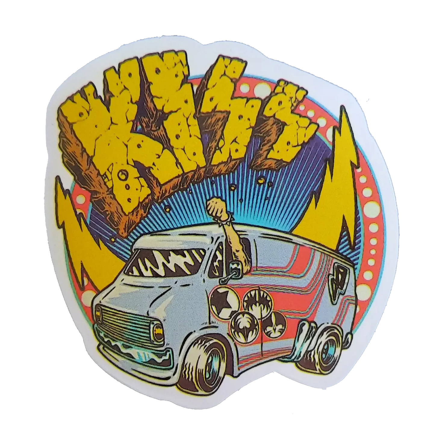 Autocollant Kiss - Van