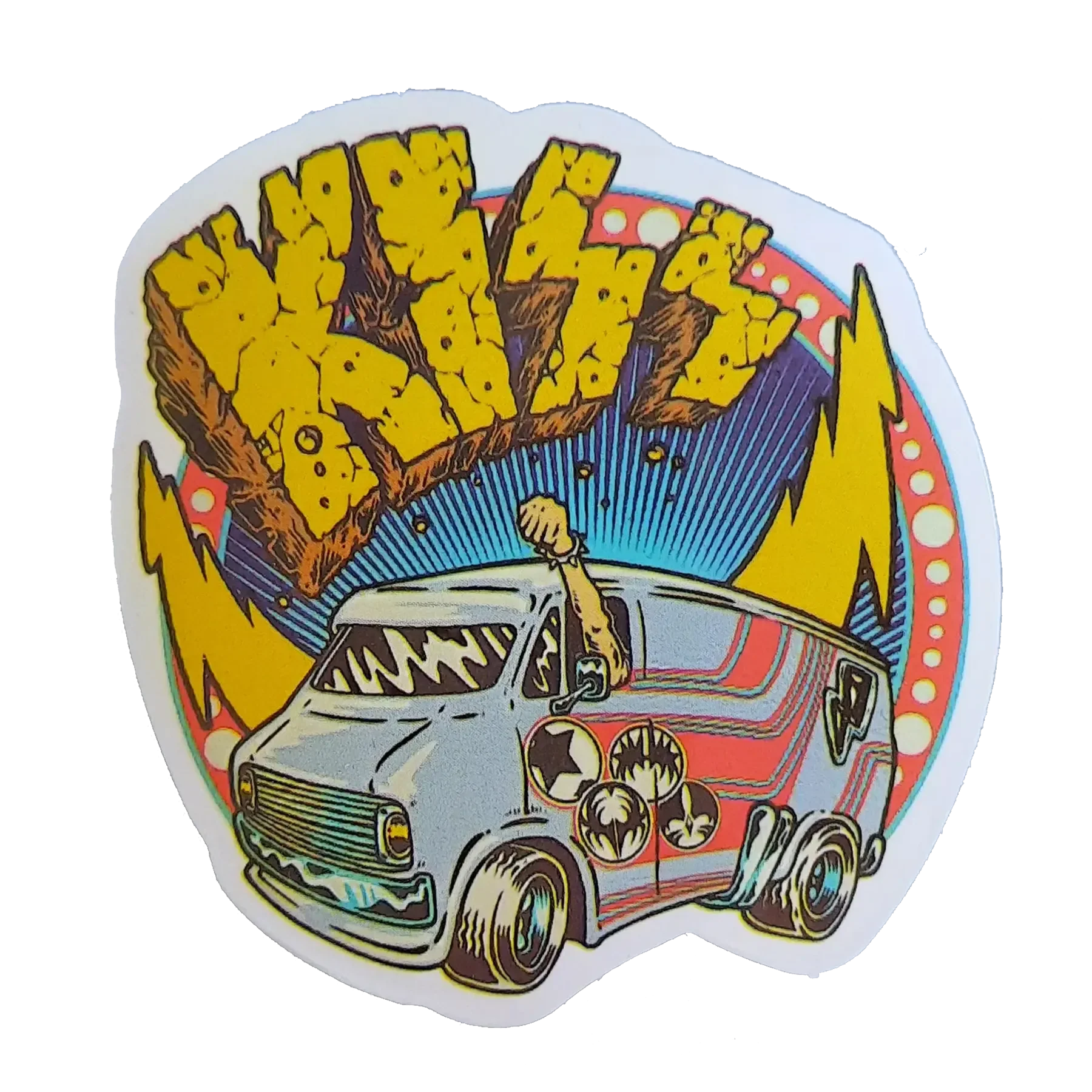 Autocollant Kiss - Van