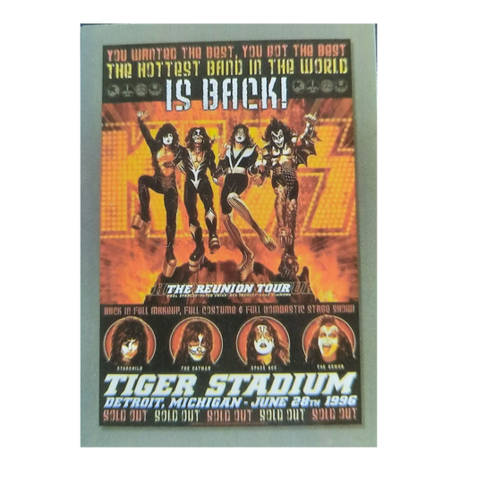 Sticker Kiss at Tiger Stadium