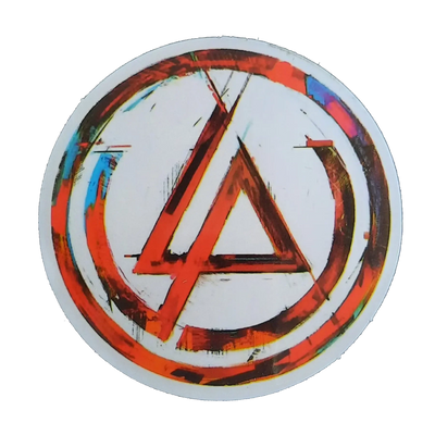 Autocollant Linkin Park - Minutes to Midnight rond couleurs
