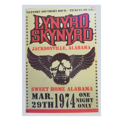 Autocollant Lynyrd Skynyrd - Sweet Home Alabama in Jacksonville