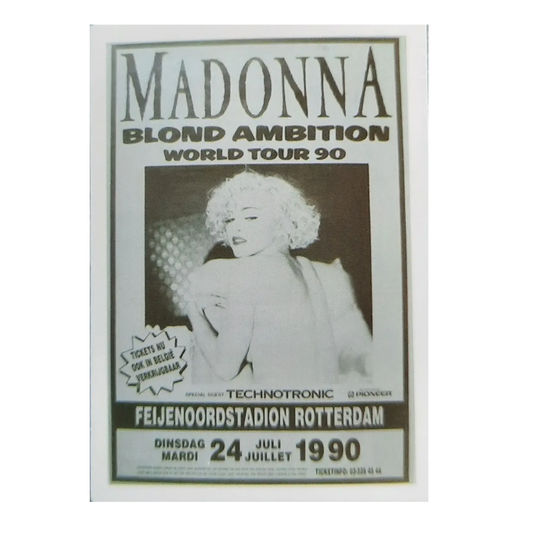 Sticker Madonna - Blond Ambition World tour 90
