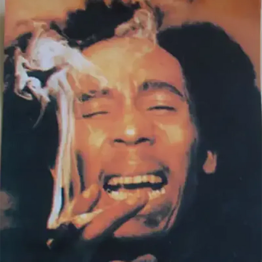 Sticker Bob Marley - Smoke