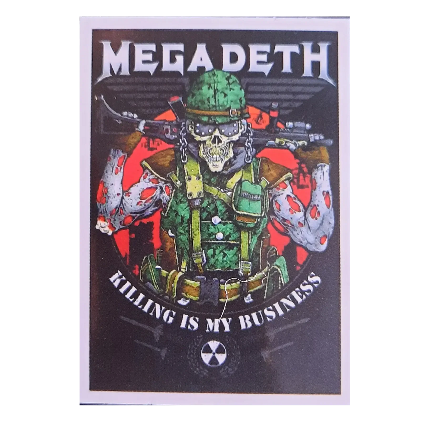 Sticker Megadeth - Killing is my business