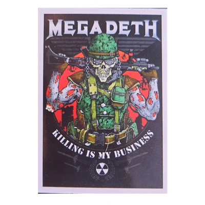 Autocollant Megadeth - Killing is my business