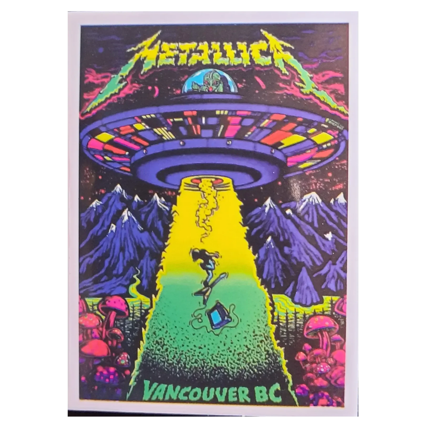Autocollant Metallica - Vancouver BC