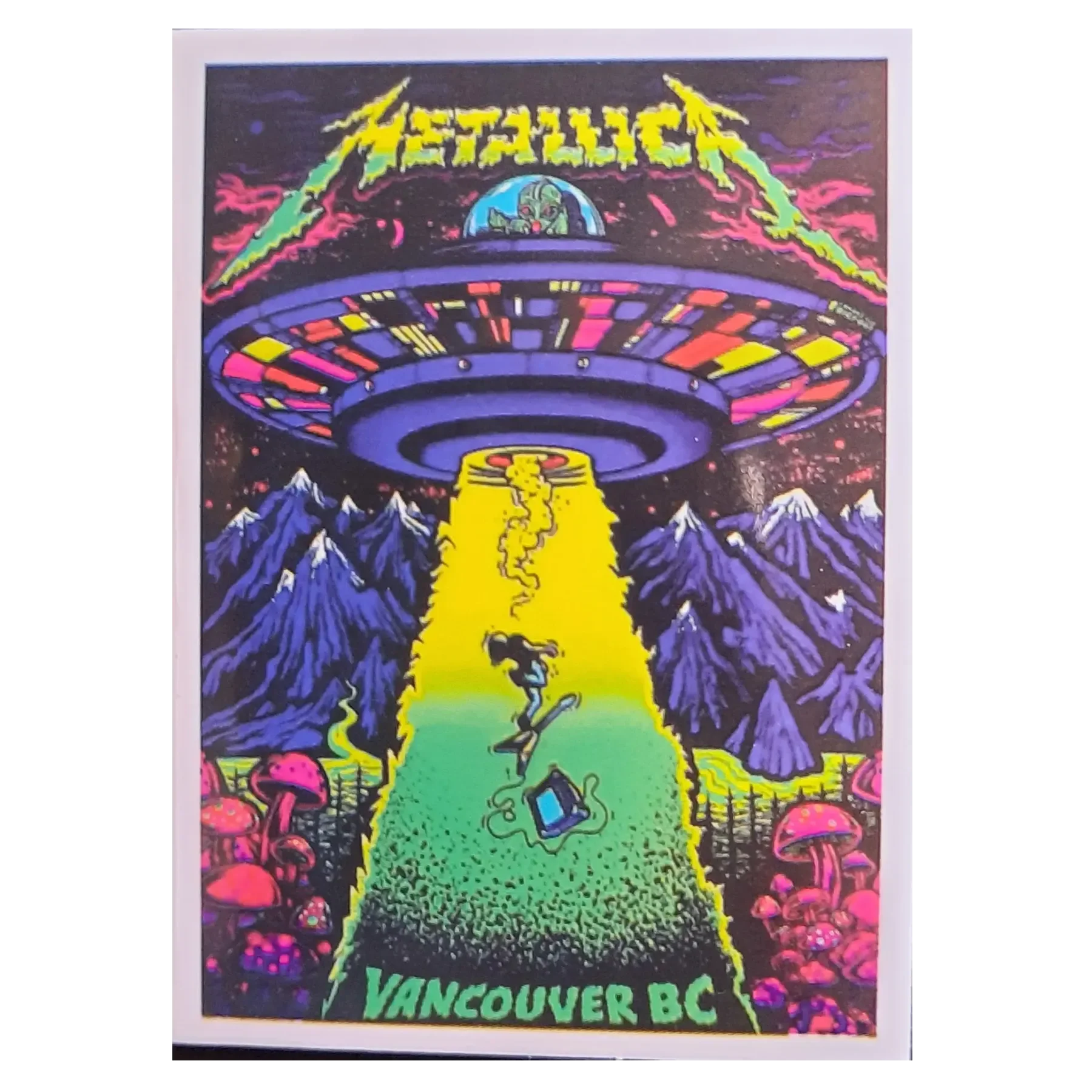 Autocollant Metallica - Vancouver BC