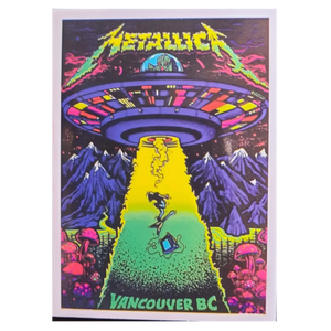 Sticker Metallica - Vancouver BC