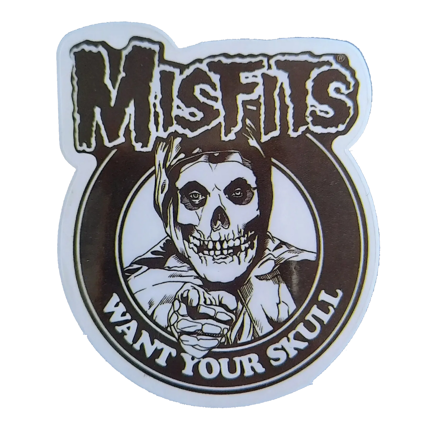 Sticker Misfits - Want your skull