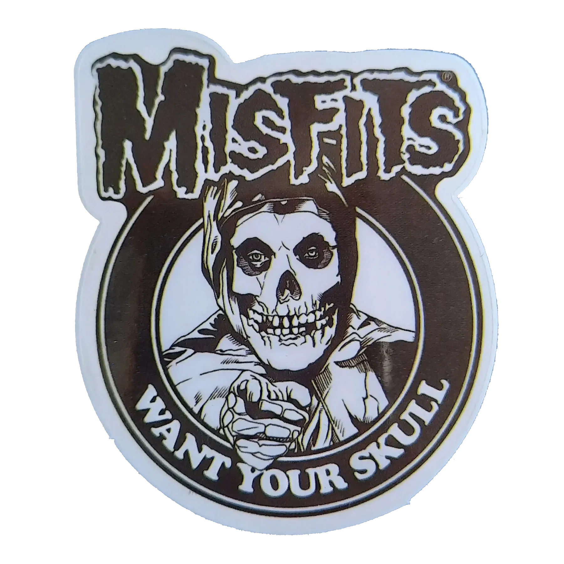 Sticker Misfits - Want your skull