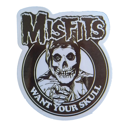 Sticker Misfits - Want your skull