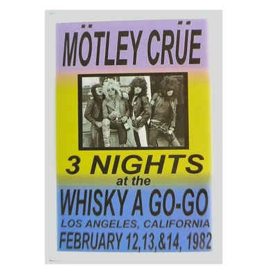 Autocollant Mötley Crüe - Whisky A Gogo