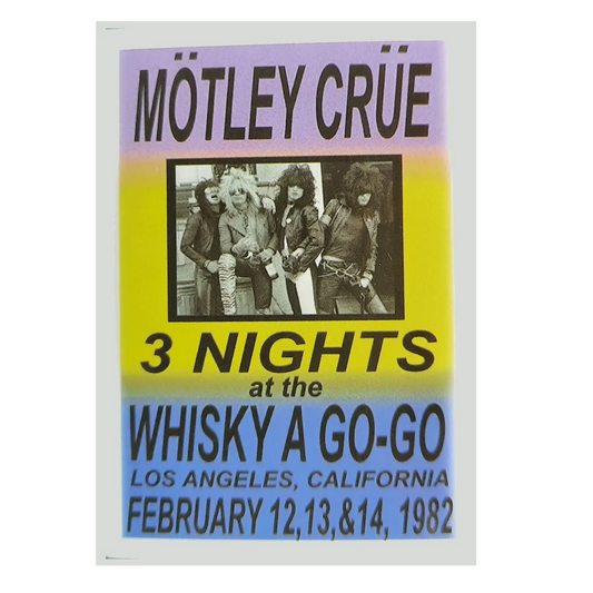 Sticker Mötley Crüe - Whisky A Gogo