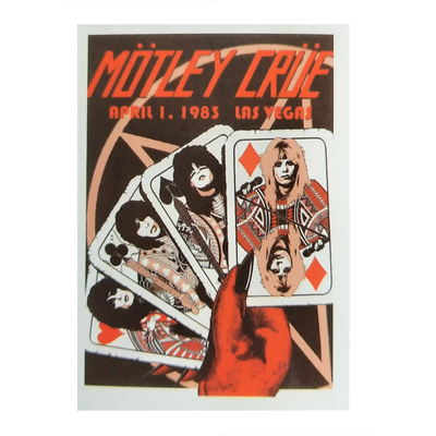 Autocollant Mötley Crüe at Las Vegas