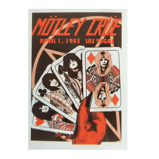 Sticker Mötley Crüe at Las Vegas
