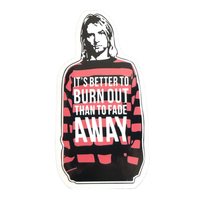 Autocollant Nirvana - Kurt it