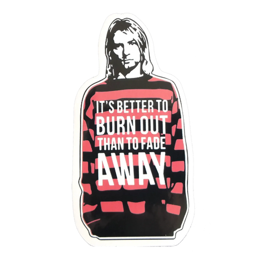 Sticker Nirvana - Kurt it's better