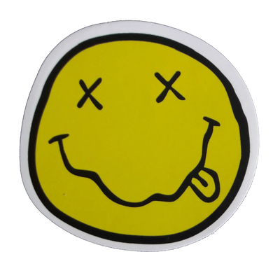 Autocollant Nirvana - Smiley