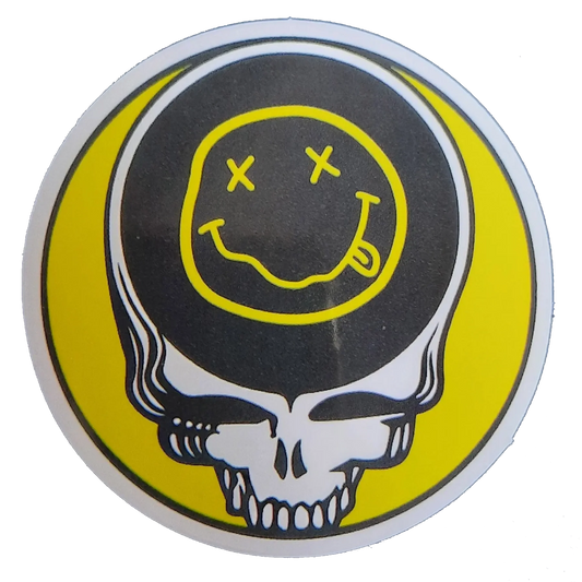 Sticker Nirvana - Grateful Smiley
