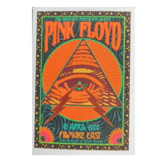 Sticker Pink Floyd at Filmore East