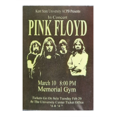 Autocollant Pink Floyd at Memorial Gym