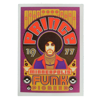 Autocollant Prince - Minneapolis Funk Pioneer