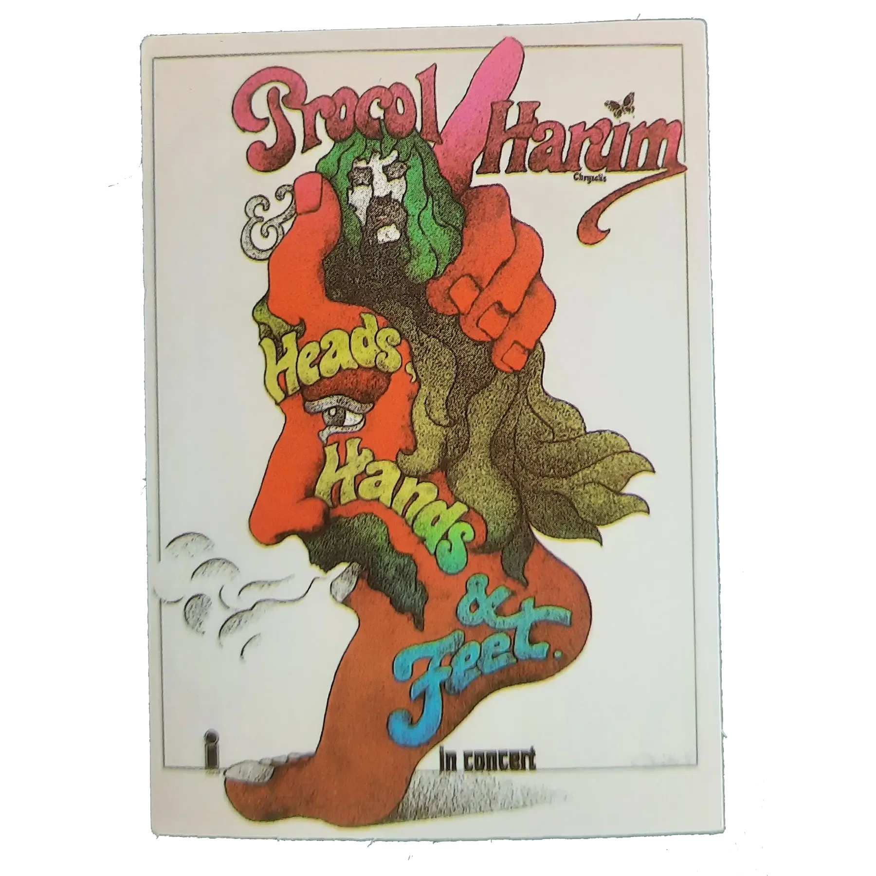 Autocollant Procol Harum - Heads, Hands & Feet