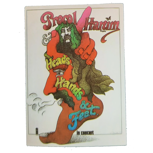 Sticker Procol Harum - Heads, Hands & Feet