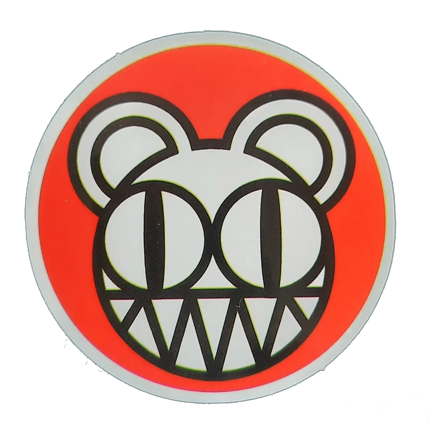 Autocollant Radiohead rouge