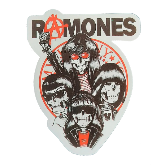 Autocollant Ramones - Anarchy
