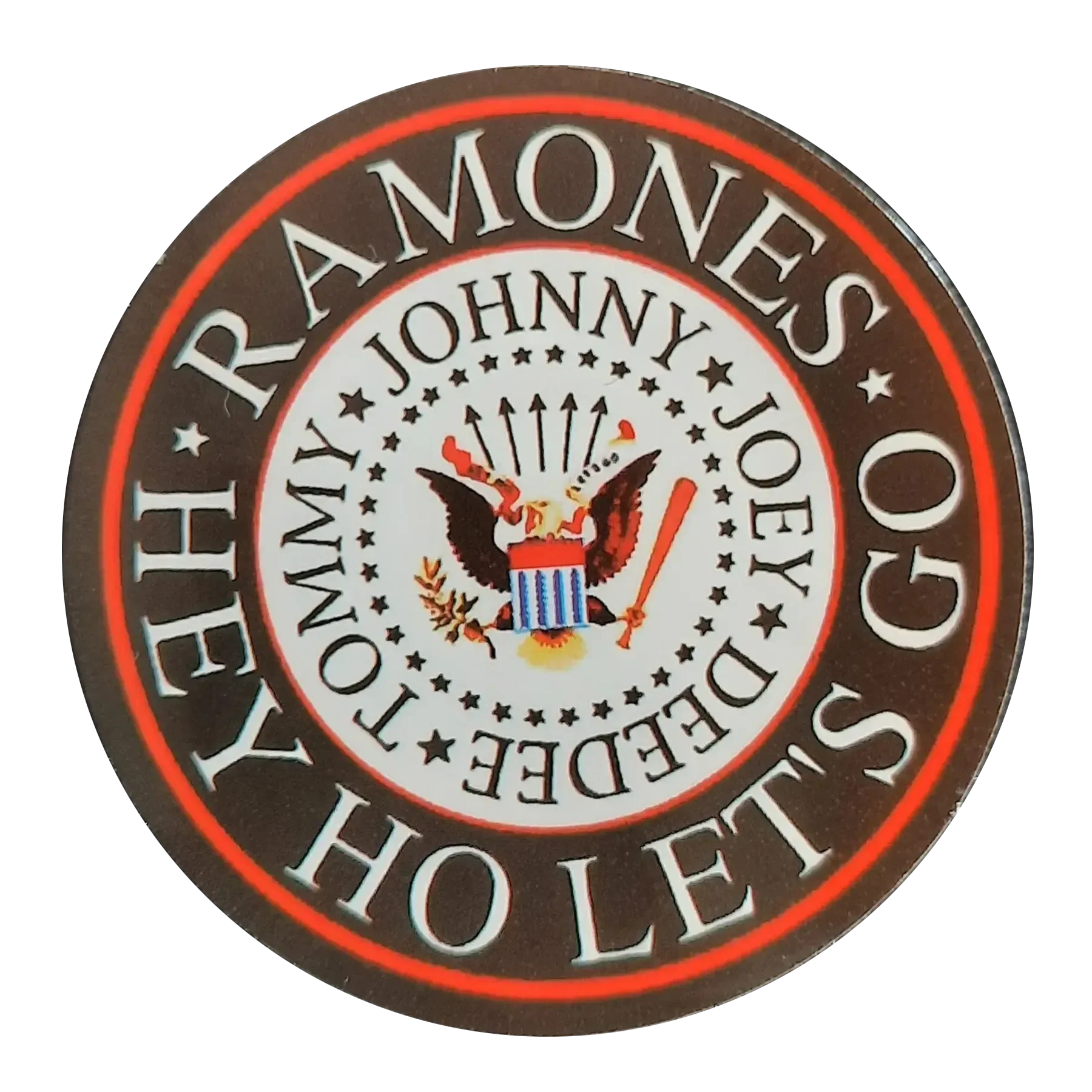 Sticker Ramones - Hey Ho Let's go