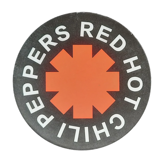 Sticker Red Hot Chili Peppers - Cross black