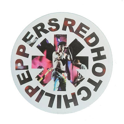 Autocollant Red Hot Chili Peppers - Cross band