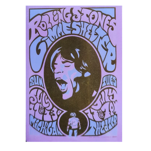 Sticker Rolling Stones - Gimme Shelter