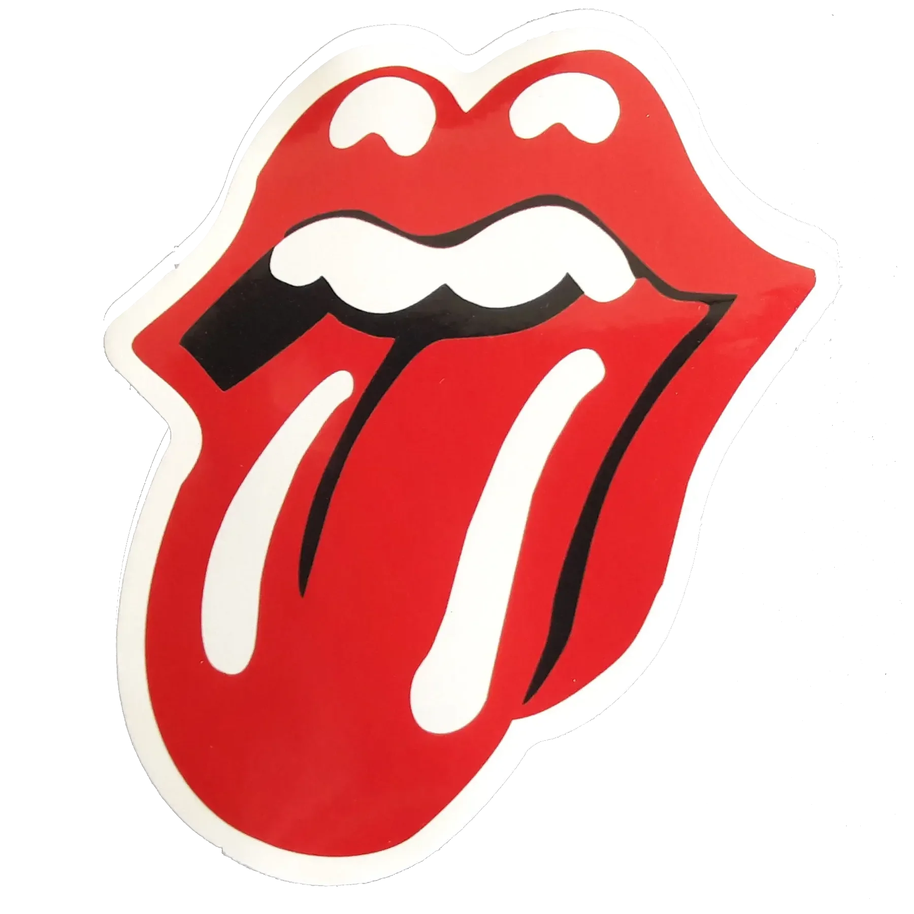 Sticker Rolling Stones - Langue