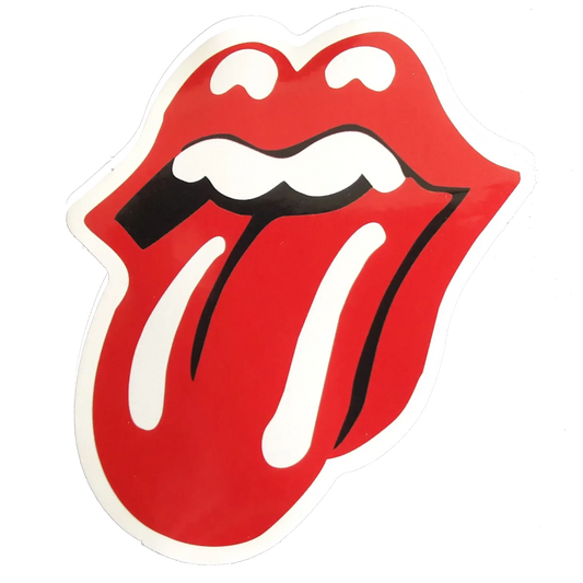 Sticker Rolling Stones - Langue