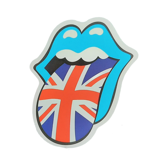 Autocollant Rolling Stones - Langue UK