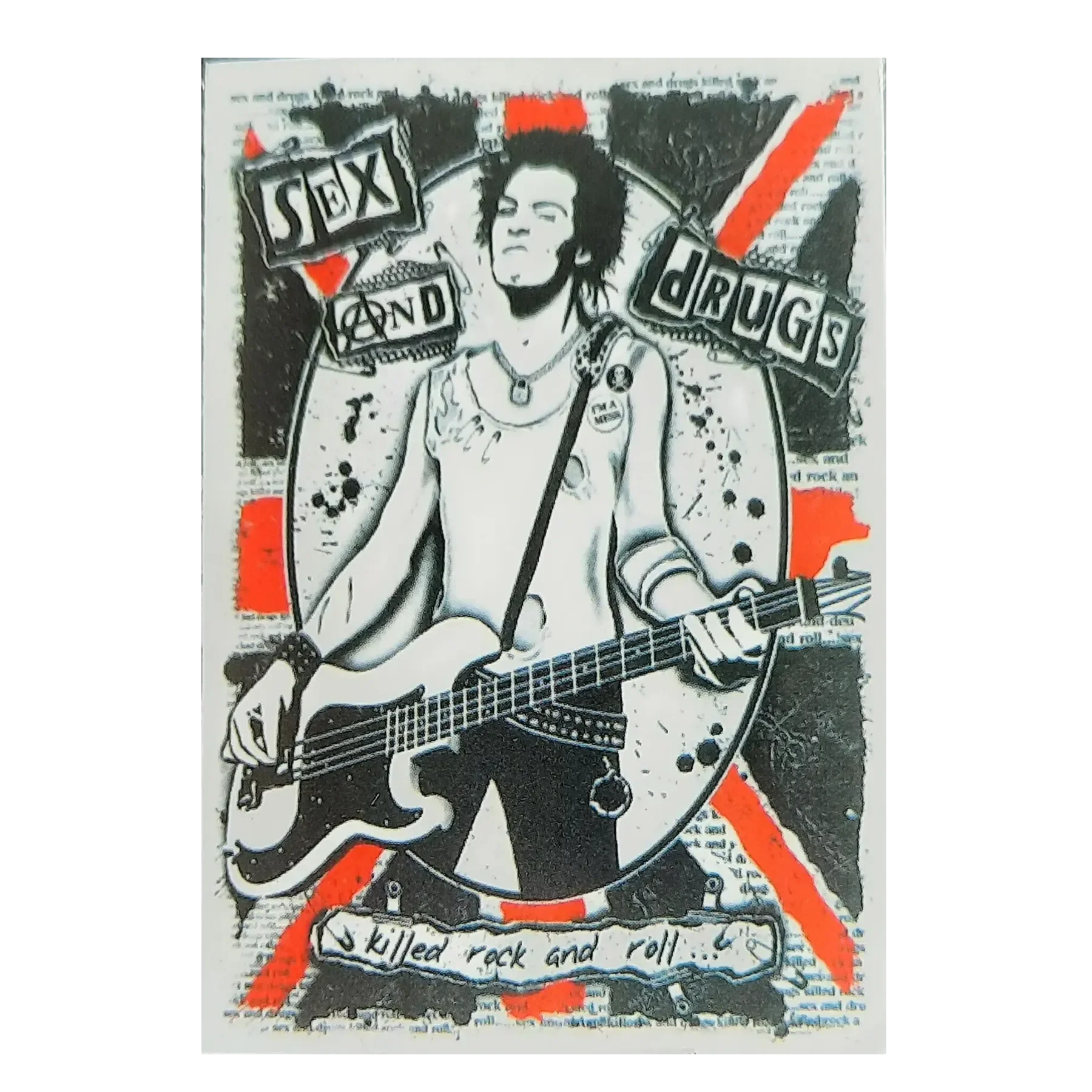 Autocollant Sex Pistols - Sex & Drugs...