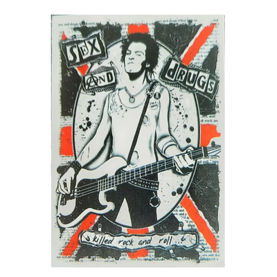 Autocollant Sex Pistols - Sex & Drugs...