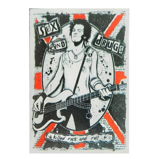 Autocollant Sex Pistols - Sex & Drugs...