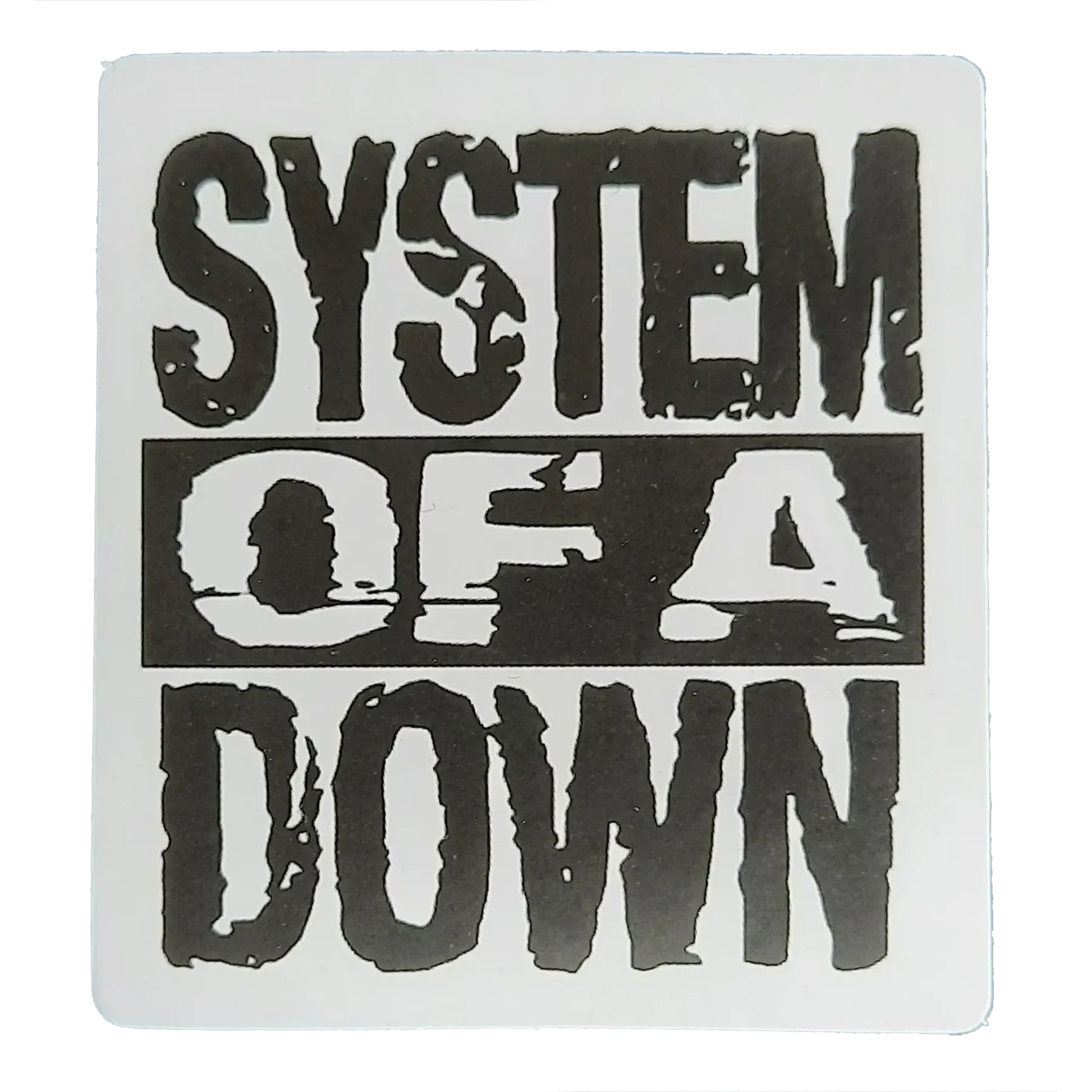 Sticker System of a Down