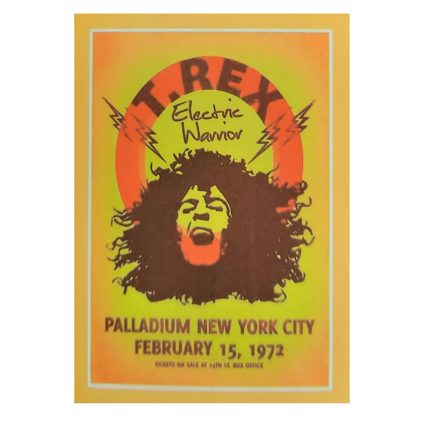 Autocollant T.Rex - Electric Warrior