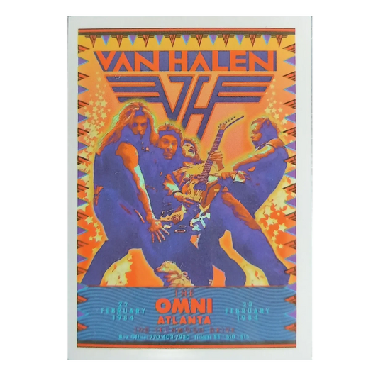 Sticker Van Halen at Omni Atlanta