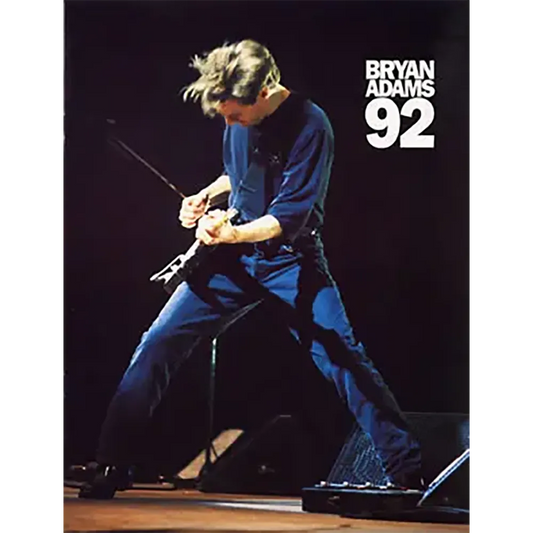 Official program Bryan Adams Waking up the world tour 92