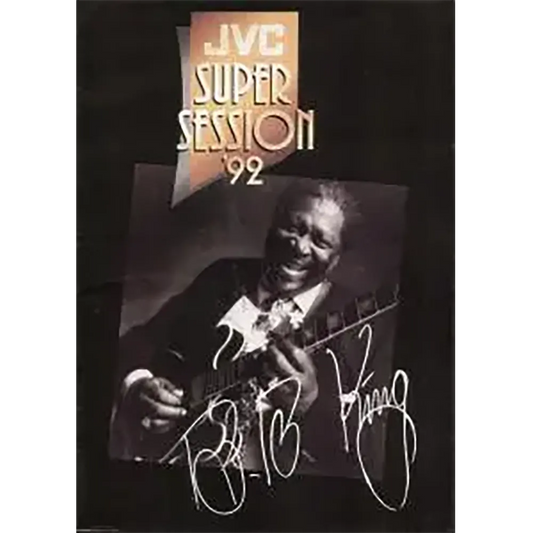 BB King JVC Super session 92 official program