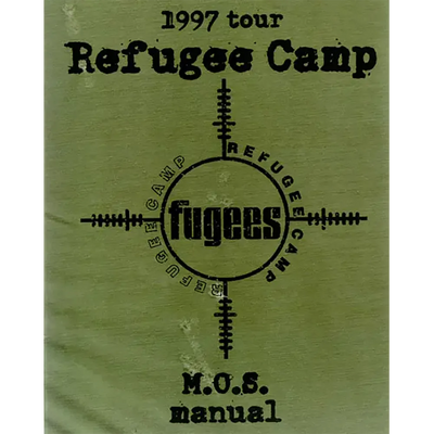 Programme officiel Fugees Refugee Camp 1997 tour