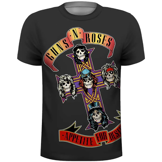 T-shirt Guns n Roses - Appetite for Destruction [Sublimation]