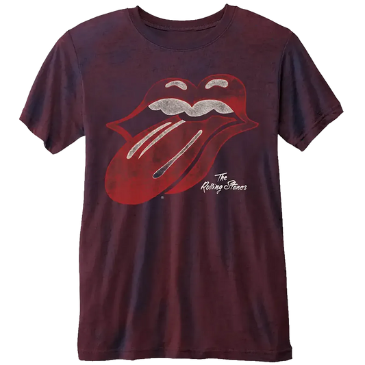 T-shirt Rolling Stones - Langue Vintage