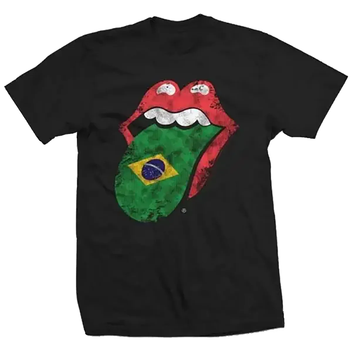 T-shirt Rolling Stones - Langue Brésil