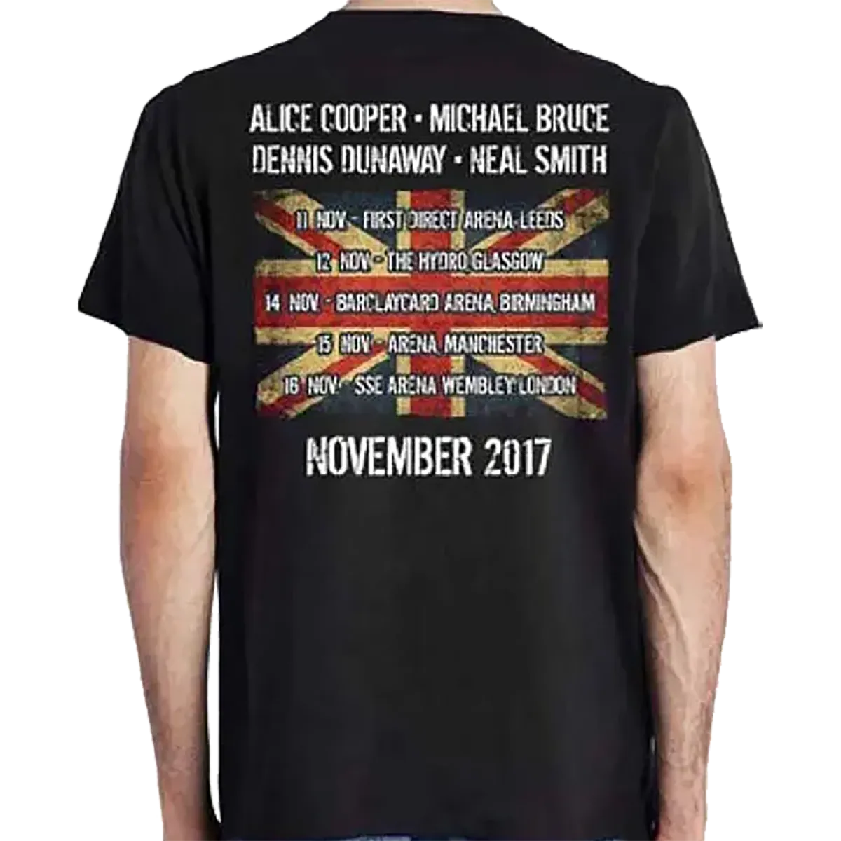 T-shirt Alice Cooper - Reunion Tour [Good to see you again] (dos)